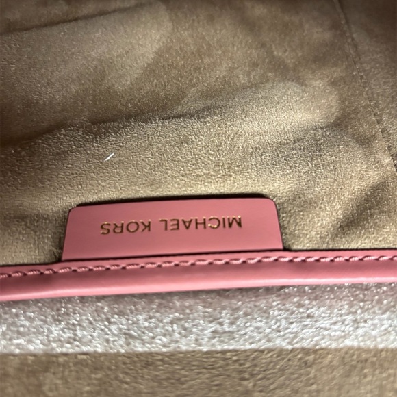 Michael Kors Rose Leather Tote - Picture 7 of 8